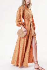 Amber Dress "Cinnamon Color"